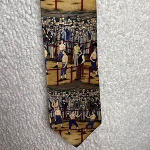 Audrey Buckner Italian boxing tie